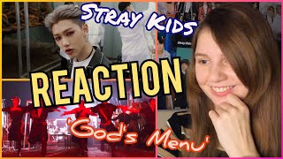 STRAY KIDS 'God's Menu' Official MV [REACTION] | Реакция на Stray Kids