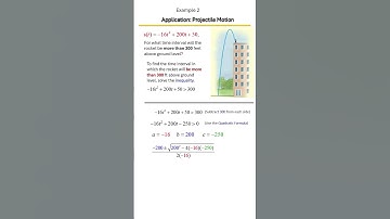 Quadratic Word Problems: Projectile Motion Made Easy! 🚀📈 Example 2