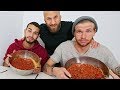 6000 Kalorien Pasta Challenge - Simon vs. Domi