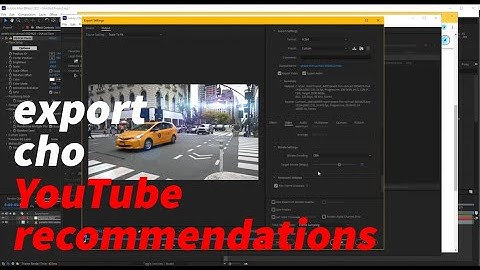 Cách export video trong After Effects render settings tutorial
