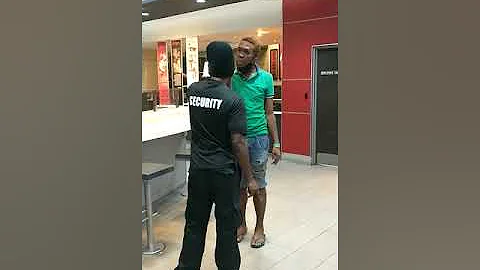 Trinidad KFC cleaner man vs Trinidad battyboy