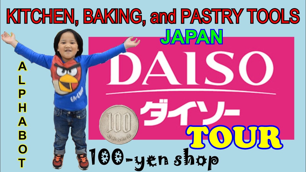 DAISO TOUR in Japan PART 1 "Kitchen, Baking, and Pastry Tools" YouTube