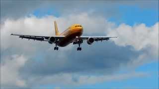 DHL A300-600 Landing Frankfurt Airport 25R [FullHD]