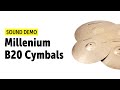 Millenium | B20 Cymbals | Sound Demo | All Models