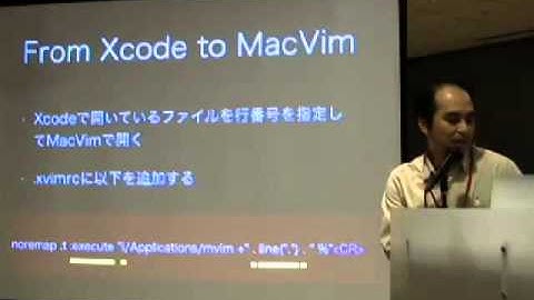 XVim with MacVim and smartgrep #VimConf2014