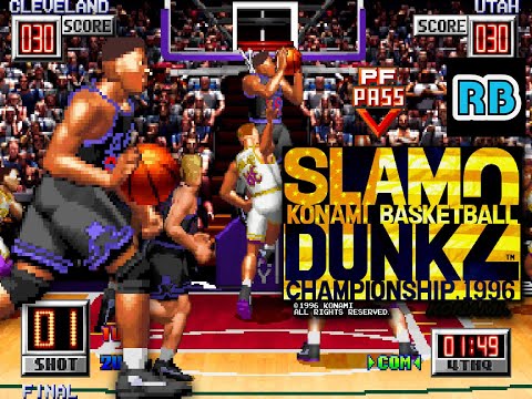 1996 [60fps] Slam Dunk 2 Cleveland ALL