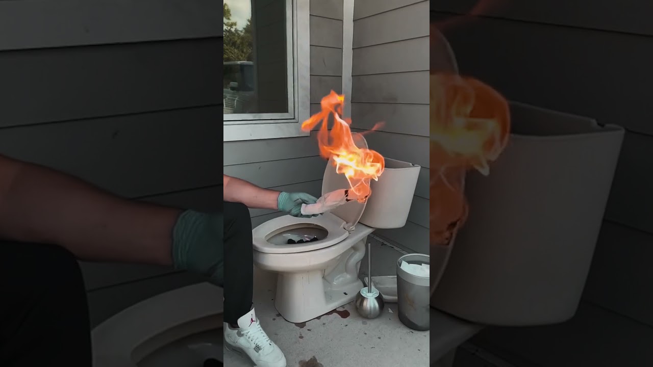 ROASTING CHICKEN IN A TOILET 😋 