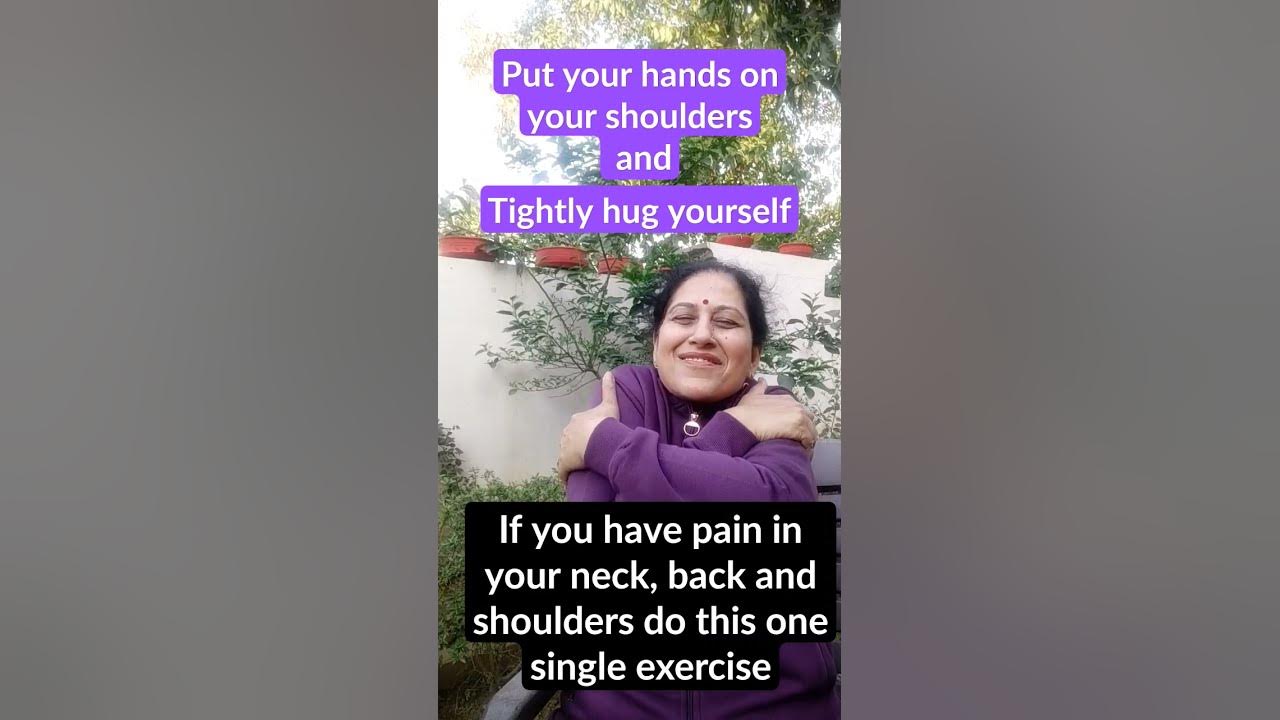 simple single exercise for spondylitis back ache and frozen shoulder
