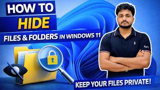 Hide Private Files🔒 in Windows 11 (Step-by-Step Guide)