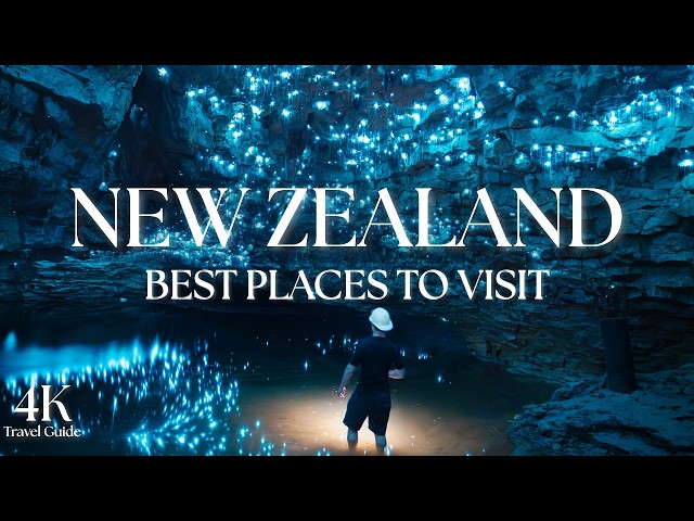 Travel vlog - Best Places to Visit in New Zealand | 4K Travel Guide