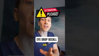 Don't Use These Eye Drops! Eye Drop Recall #recall #health #eyedrops
