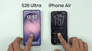 Samsung S26 Ultra vs iPhone Air - Speed Test