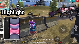 Free Fire Highlight อัดตัวเชิงสเต็ปนักเเข่ง 💗iPhone 11📱🎮