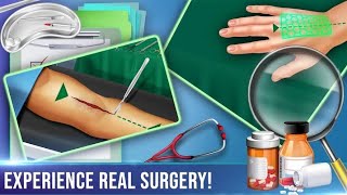 डॉक्टर मरीज को ईयरड्रम के पीछे तरल पदार्थ निकालने की जरूरत है ASMAR .Doctor🏥Surgery Game #level4 screenshot 2