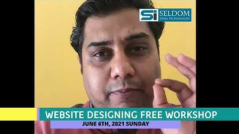Free Workshop Website Designing | Rajasthan Technical University | Seldom India Technologies