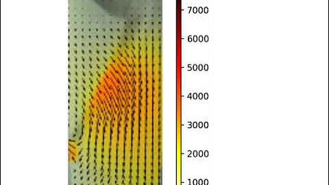 Velocity estimation using AI which utilizes optical flow with convolutional neural network.