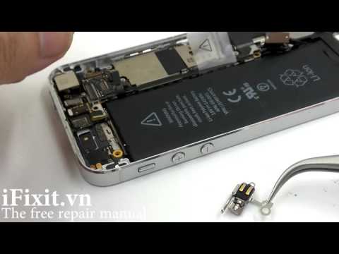 Hướng Dẩn Thay Cụm Rung Iphone 5