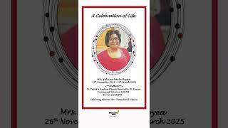 Mrs Valcina Neale-Boyea | Funeral Announcement