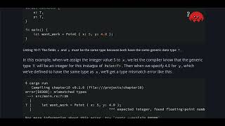 The Rust programming language book 19 Generics
