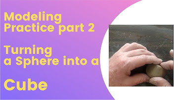 Modeling Practice part 2: Turning a Sphere into a Cube