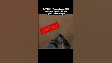 Good Old days 2009 Modern Warfare 2  #nostalgia #classic #callofdutymodernwarfare2