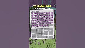 EASIEST SHULKER FARM Minecraft Bedrock 🤯