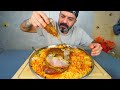 الحنيذ اليمني بكتف خروف على اصوله موكبانغ اكل Yemeni Lamb Haneeth Mukbang Eating Show 