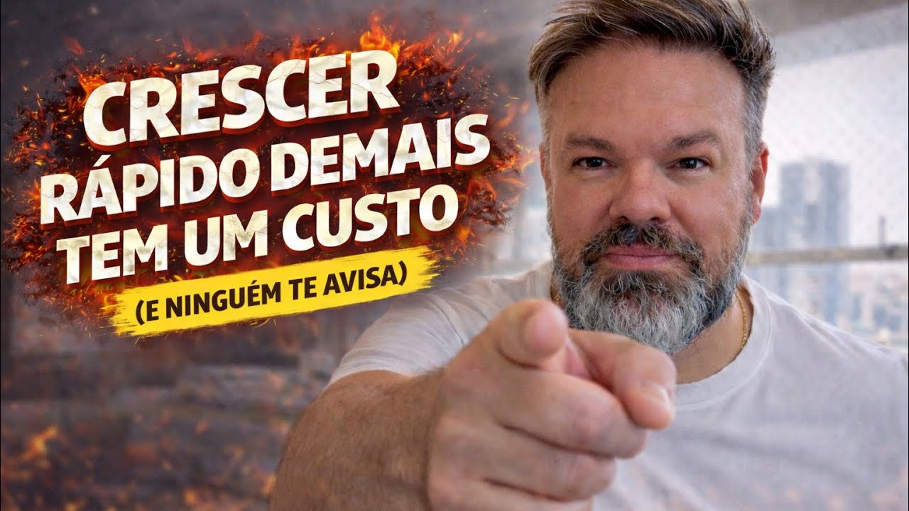 Crescer rápido demais tem um custo e ninguém te avisa