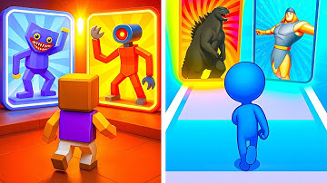 Monster Run Battle Squad vs Monster Draft |⭐✅❤️✅⭐| All Level Gameplay Android iOS ET2525