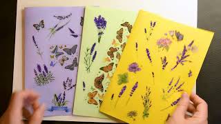 Flower Cards Sticker ASMR #asmr #papercraft #paperplay