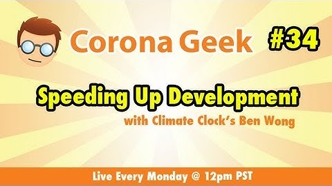 Speeding Up App Development - Corona SDK