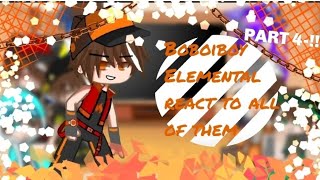 |•boboiboy elemental reaction to all of them•|[Part 4/??] [Gacha club Boboiboy] [By: Tata_Officsy]