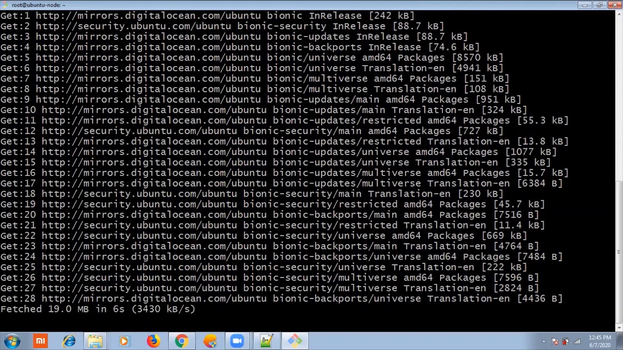 Deploy Nodejs server on Digital Ocean - YouTube