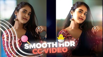 NEW INSTAGRAM TRENDING SMOOTH HDR CC VIDEO EDITING TAMIL 🤩🔥 ALIGHT MOTION TUTORIAL | SKD TECH