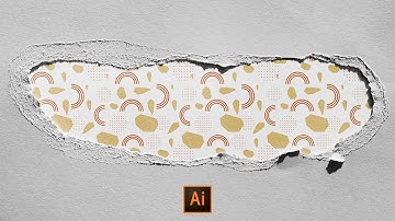 how to create memphis seamless pattern   adobe illustrator tutorial