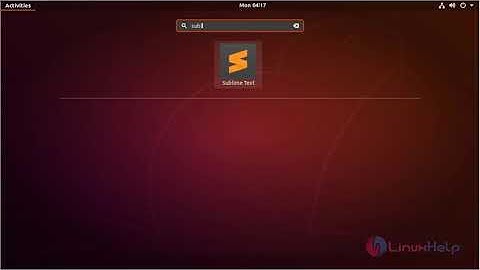 How to install Sublime Text Editor 3.1.1 on Ubuntu 18.04