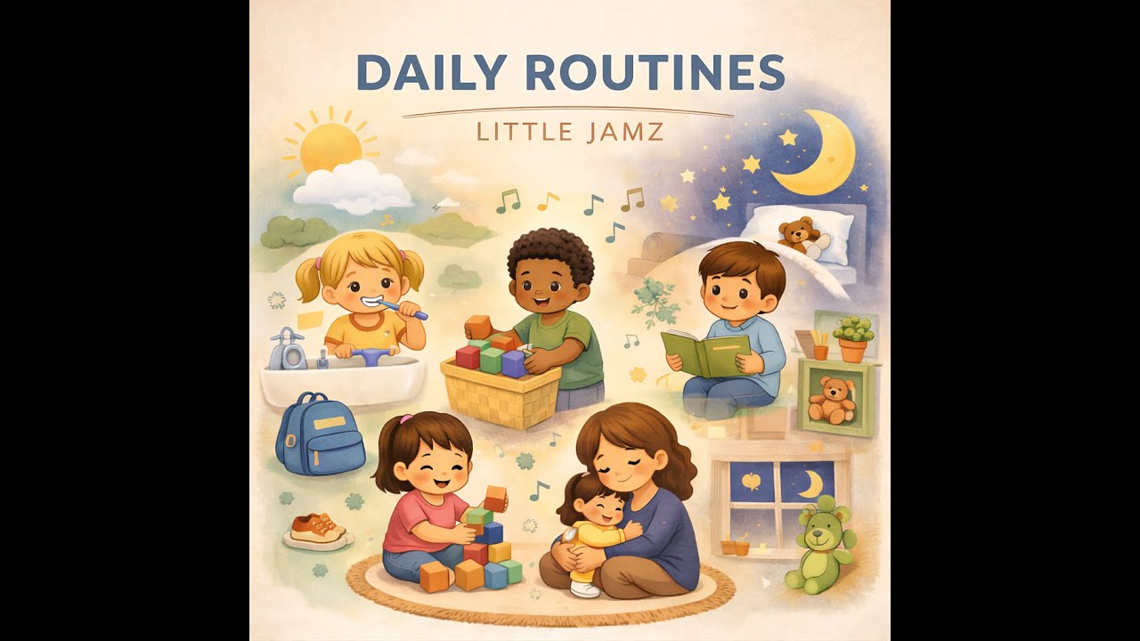 Good Morning, Let’s Begin | Morning Routine Song for Kids | Little Jamz