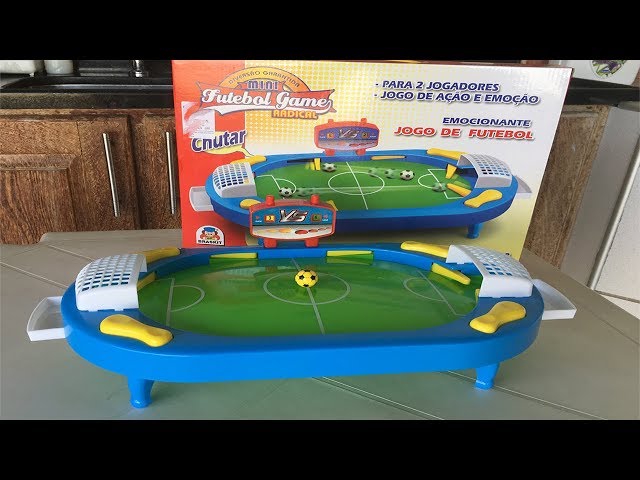 Brinquedo Mini Mesa Jogo Futebol Game Meninos 39cm Divertido