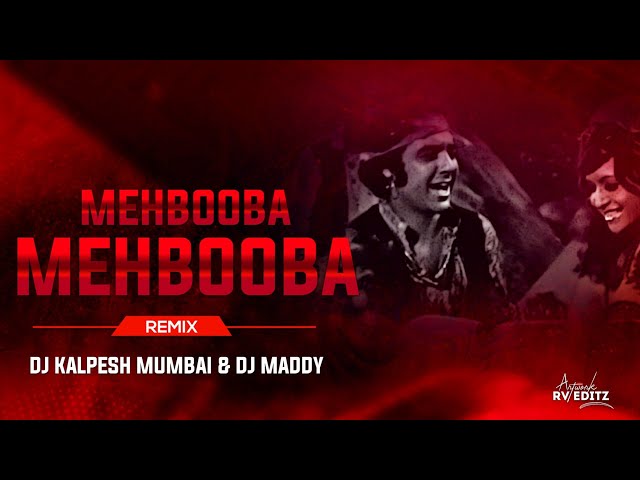 Mehbooba Mehbooba With Lyrics | RD Burman | Sholay 1975 | Helen | Amjad Khan DJ Kalpesh & DJ Maddy class=