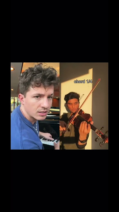 charlie puth saw the video 🎻
