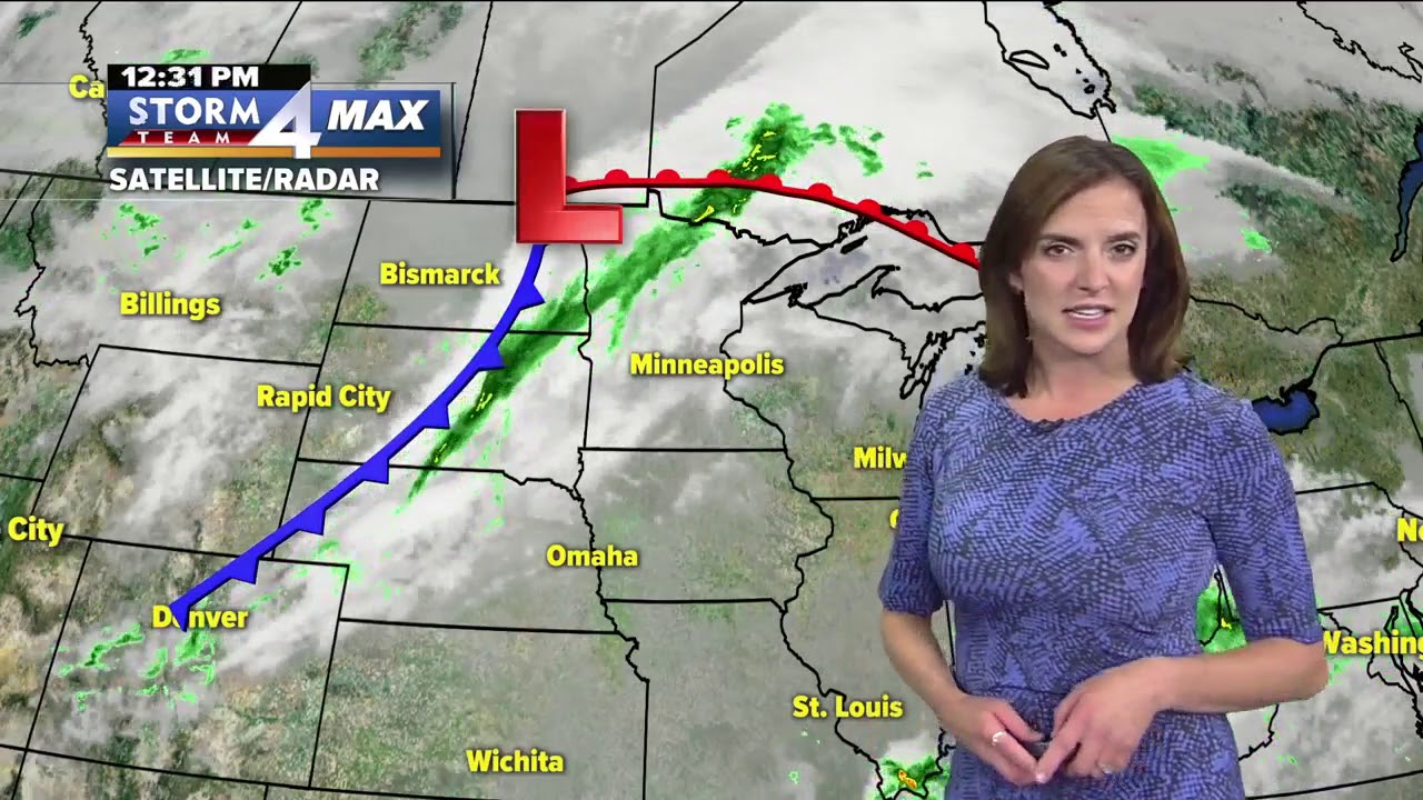 Meteorologist Jesse Ritka's Monday afternoon Storm Team 4cast - YouTube