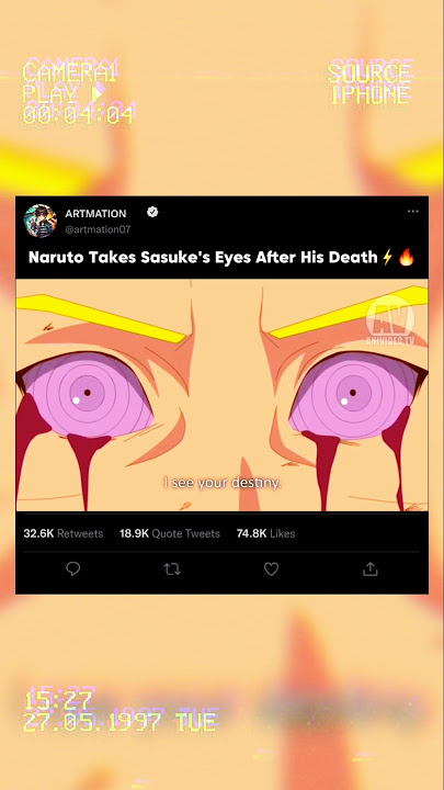 Naruto Takes Sasuke's Eyes After His Death⚡🔥 | Epic Fight with Ishiki [Anime Edit]