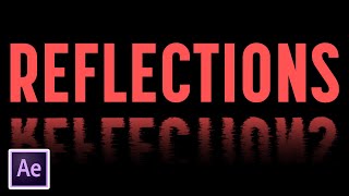 Using Displacement Map to create text reflections