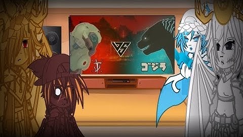 Monsterverse react to godzilla vs DoomSlayer