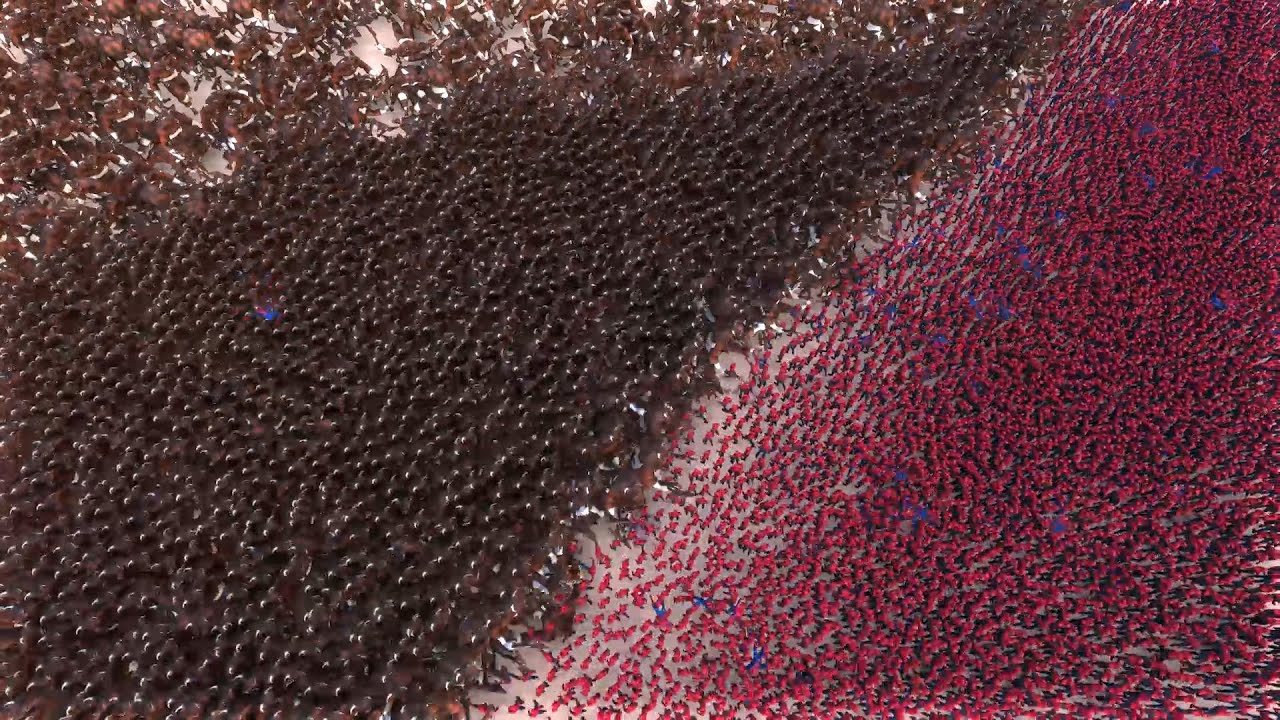 ►UEBS◄ 10.000 Spiderman vs 10.000 Minotaur | Ultimate Epic Battle Simulator