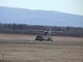 Taking off with the help of a truck
