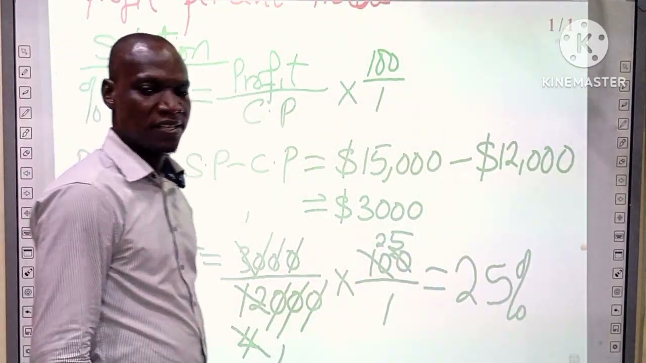 Percentage Profit and Loss Explained Simply | Easy Tricks & Exam Examples