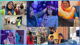 Bhabhi ke birthday ki Taiyari & celebration 🎉  | sara aur khala chale gaye 😢 | vlog