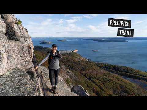 Hiking the Precipice Trail at Acadia National Park! (+ Gorham Mountain Loop & Great Head)