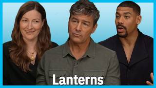 LANTERNS stars Kyle Chandler Aaron Pierre Kelly Macdonald talk series premiere TV Insider